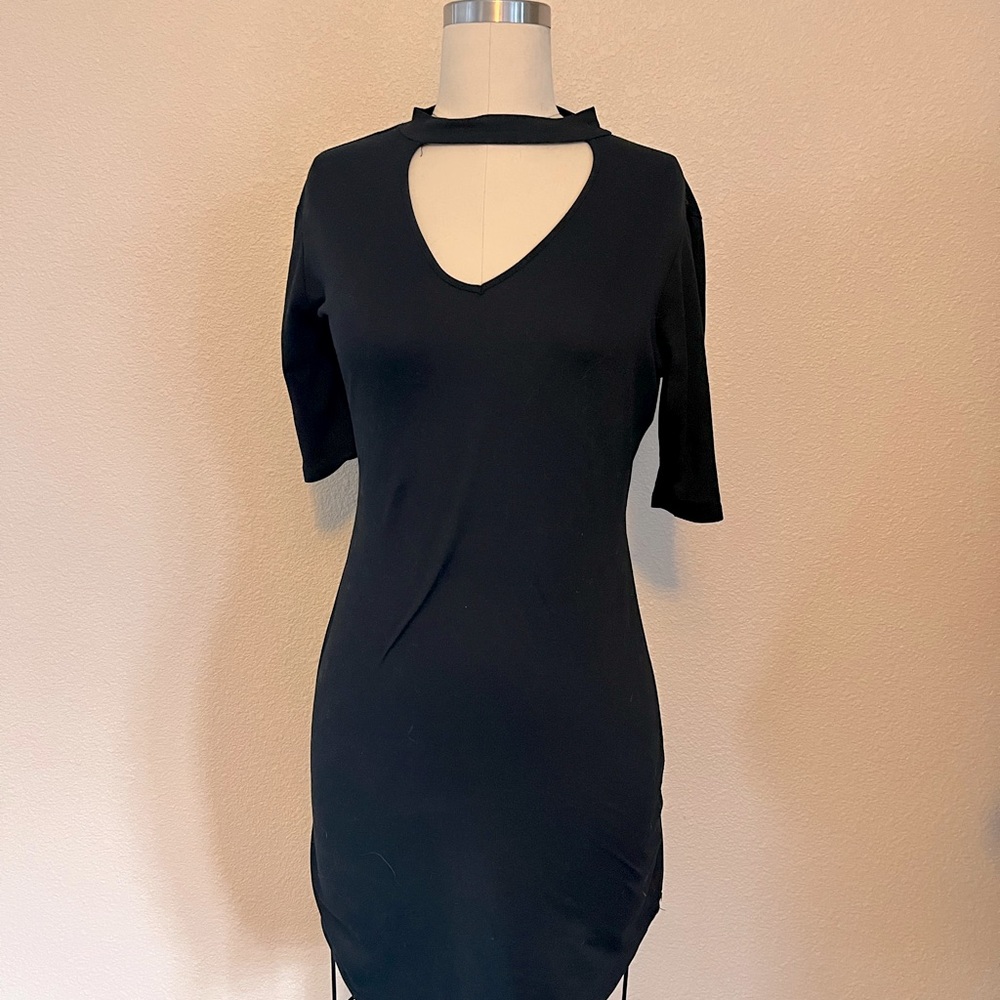 Black tunic shirt